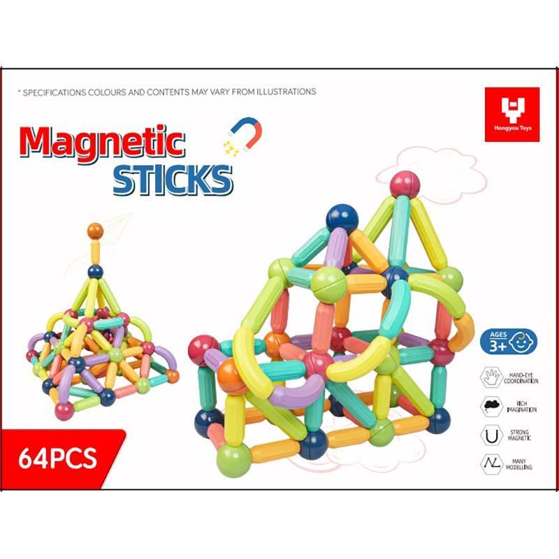 Magnetni Štapići - Podstiču maštu, logiku i igru kroz gradnju
