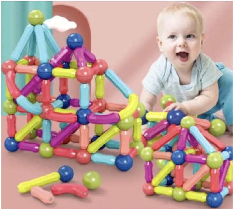 Magnetni Štapići - Podstiču maštu, logiku i igru kroz gradnju