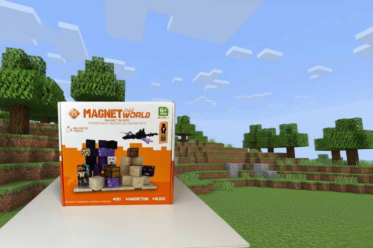 Minecraft Magnetne Kockice
