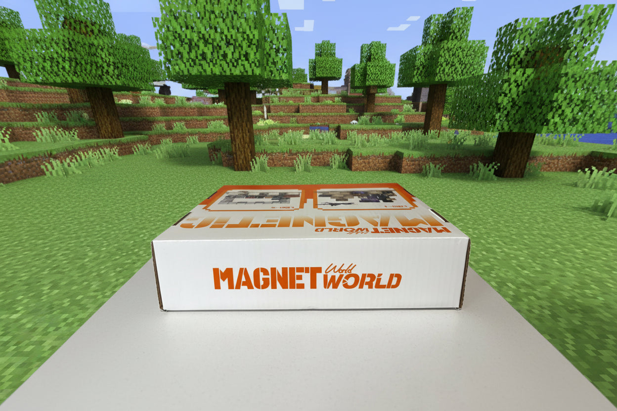 Minecraft Magnetne Kockice