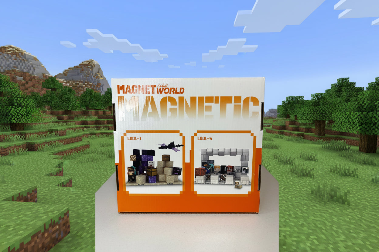 Minecraft Magnetne Kockice